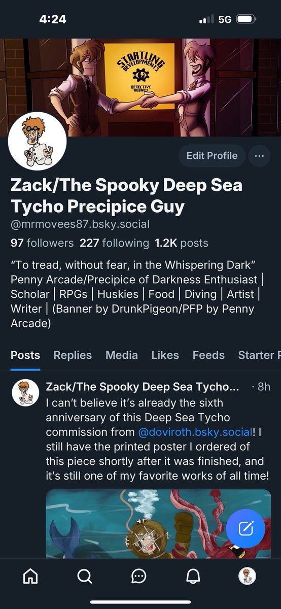MrMovees87's tweet photo. Yeah, follow me here if you’re a friend/mutual/acquaintance/fan of my art work since Twitter continues to suck butt https://t.co/TQcWcGmYlX