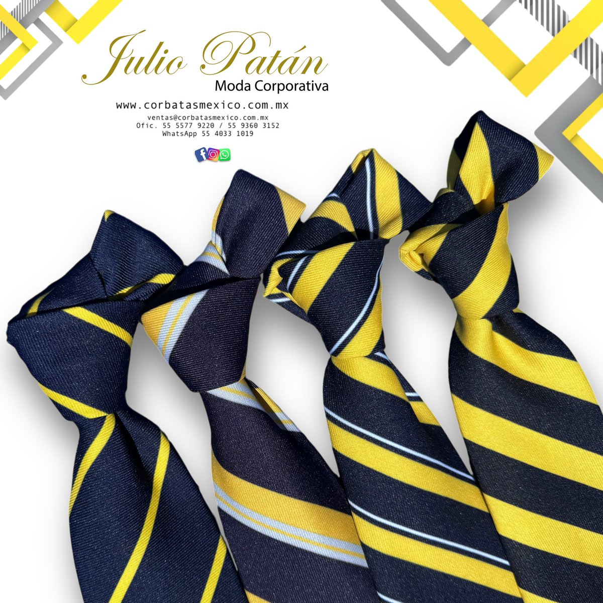 CorbMex's tweet photo. Corbatas personalizadas 👔👨🏻‍💼 Escríbenos y con gusto te brindamos más información ℹ️ 

.
.
.
.
.
#corbatatejida #corbatajacquard #tie #corbatas #JulioPatán #corbatacorporativa #corbatasublimada #corbatapersonalizada #corbataconlogo #JulioPatánModaCorporativa #uniformes https://t.co/ORcEQDZwFD