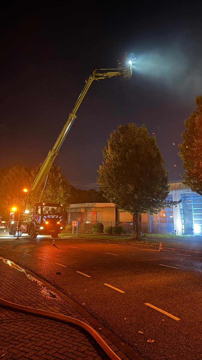 Zeer grote brand bij Medipoint Houten