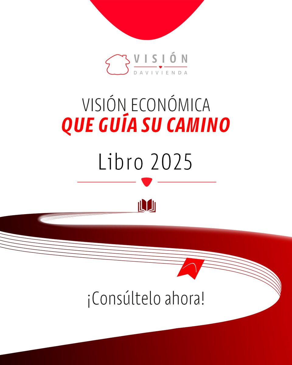 Llegó a Visión Davivienda El #Libro2025, una herramienta que guiará sus decisiones de inversión.

¿Qué encontrará en #Libro2025?

1️⃣ La economía colombiana y sus sectores
2️⃣ ¿En qué invertir?
3️⃣ Zoom a las empresas

Las perspectivas de especialistas económicos y financieros, las