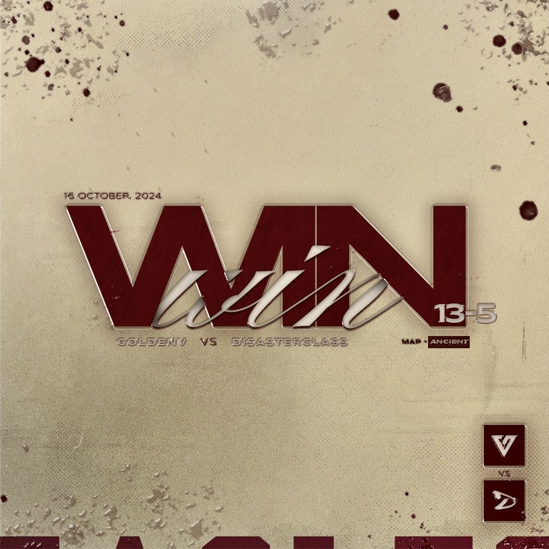 GoldenVgg's tweet photo. Takımımız ESEA OPEN LEAGUE SEASON 51 4. Maçında Disasterclass karşısında galip geliyor.
#WinForGoldenDays #GG https://t.co/quwKZpK9gO