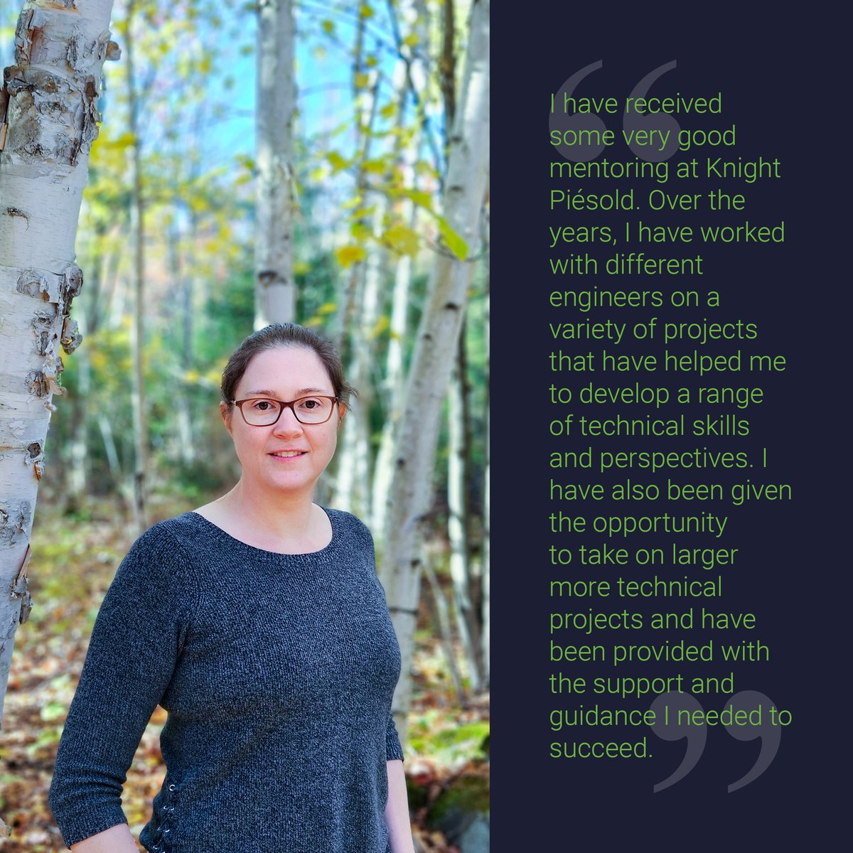 Meet Amy Adams!✨Amy joined our North Bay office over 10 years ago and is now a senior engineer focusing on the design of mine waste management and other ancillary structures. Learn more: lnkd.in/gGaz6tBb #StaffSpotlight