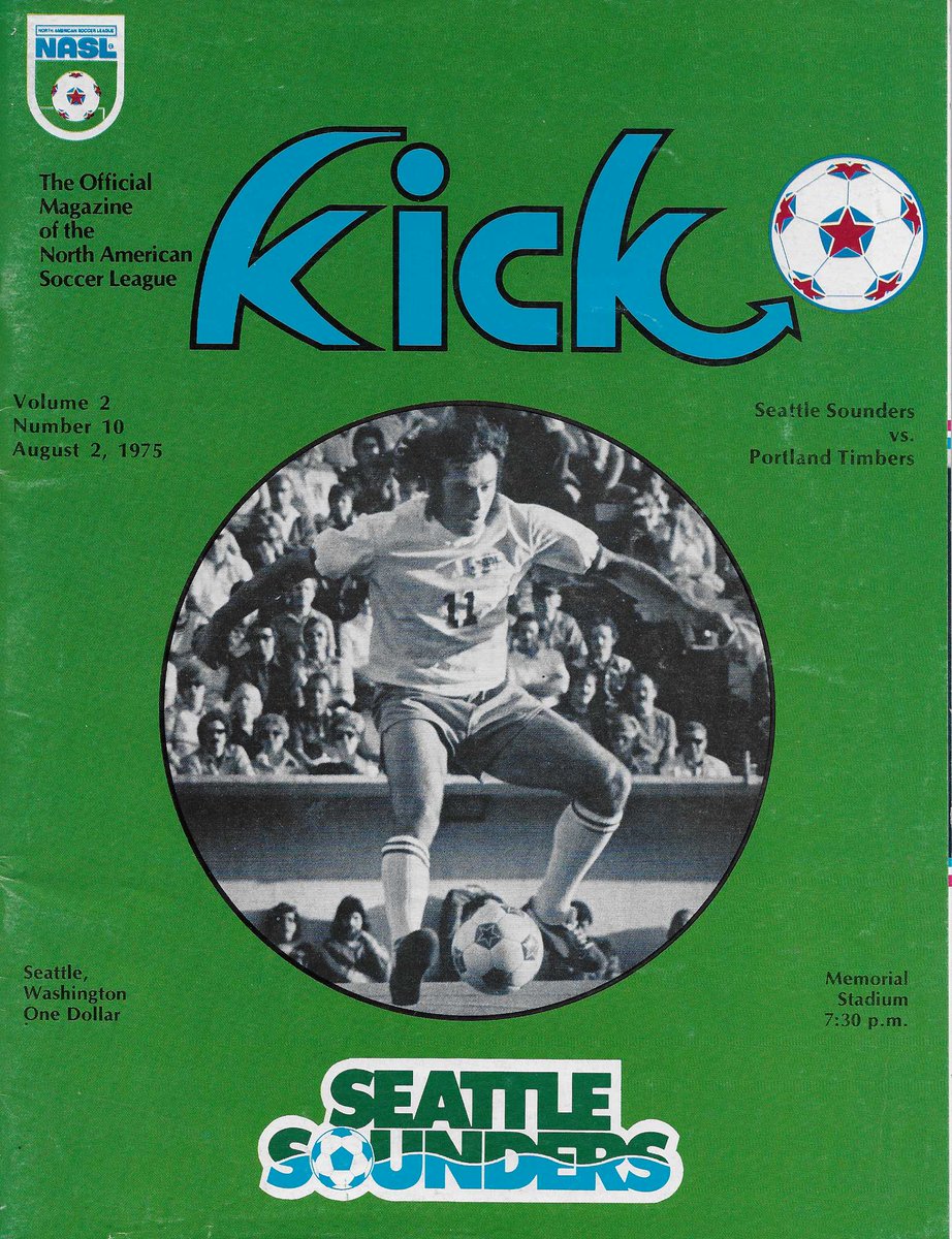 frankmSounders's tweet photo. Dialing it back to Sounders' first home encounter with Timbers, back when fans could buy programs. #TBT https://t.co/dMAVztmNTT