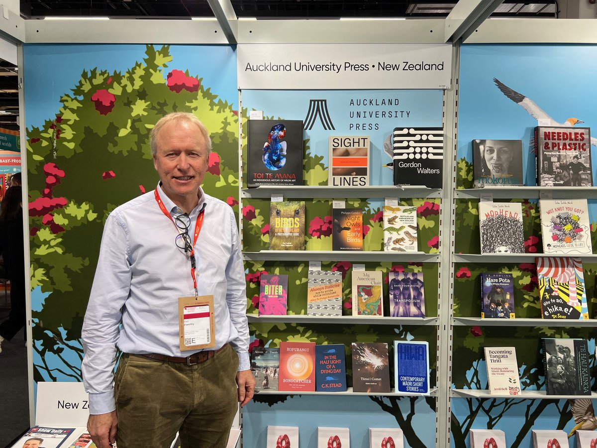 📚 Frankfurt Book Fair has kicked off and it's all go for the team on our collective stand.📷Sam Elworthy from @aupbooks, Peter Dowling from @oratiabooks and Sheena Cameron from The Literacy Place have all enjoyed a very busy first day sharing their books. #fbm24