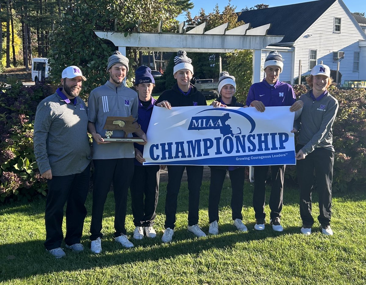 Sectional Champions!!!

Golf had an amazing day at the course,  winning the MIAA D2 Sectional Championship

Shawn Clary 2nd overall (even par)
Jack Regan and Mason Ball tied for 12th
Griffin Clary placed 20th

Unbelievable day Lancers!!