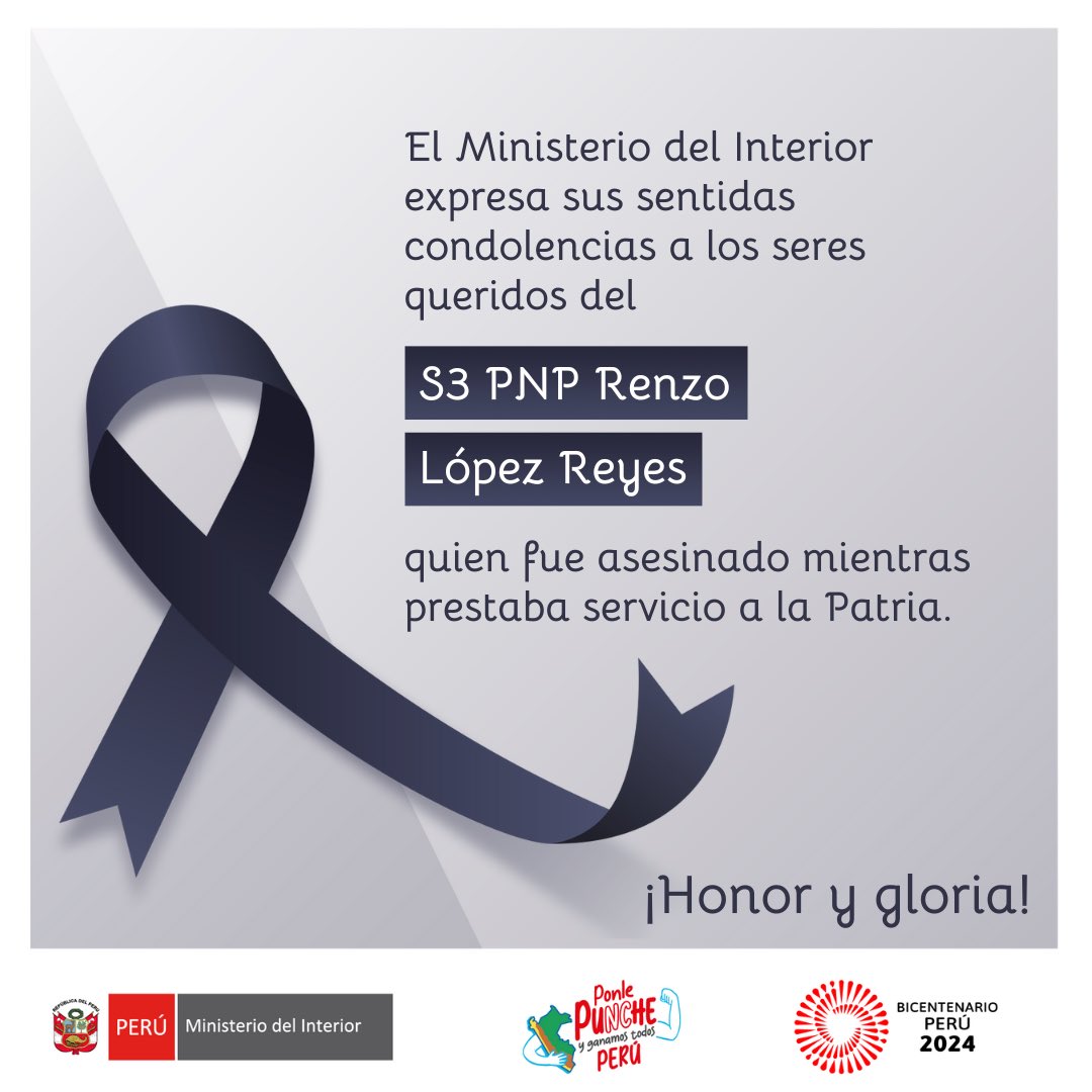 Ministerio del Interior 🇵🇪 tweet media