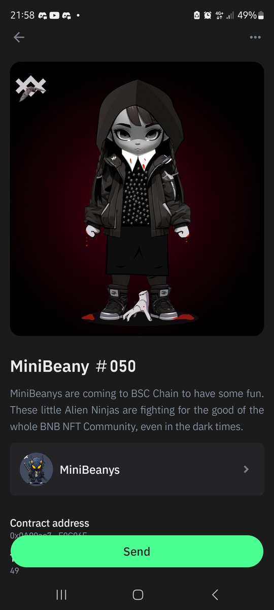 PigzArmy's tweet photo. Added to my collection of #MiniBeany artist @justmiro owner of @bscnftfrens 100% give these a follow. Doing all they can for the whole NFT world, not only their self. This auction collection is only the beginning.
Join now
https://t.co/XcRkuC31x4
Say Good Morning = $$$
Thanks https://t.co/u1xzgOsUOF