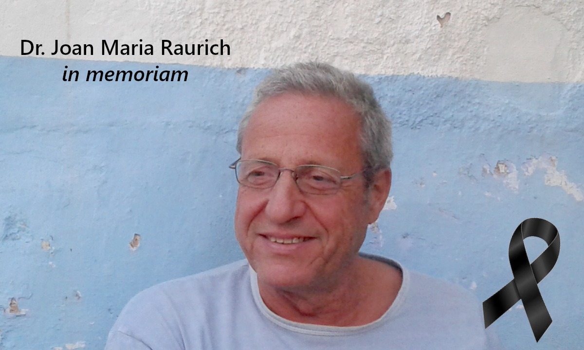 semicyuc's tweet photo. Desde la SEMICYUC queremos dar nuestro más sentido pésame a familiares, compañeros y amigos del Dr. Joan Maria Raurich Puigdevall, socio de la SEMICYUC e intensivista del Hospital Univ. Son Espases (Palma) hasta su jubilación. Sus antiguos compañeros del Servicio de Medicina Intensiva han querido rendirle homenaje con unas palabras 'in memoriam'.
https://t.co/lMp8gzk93s
Descanse en paz.