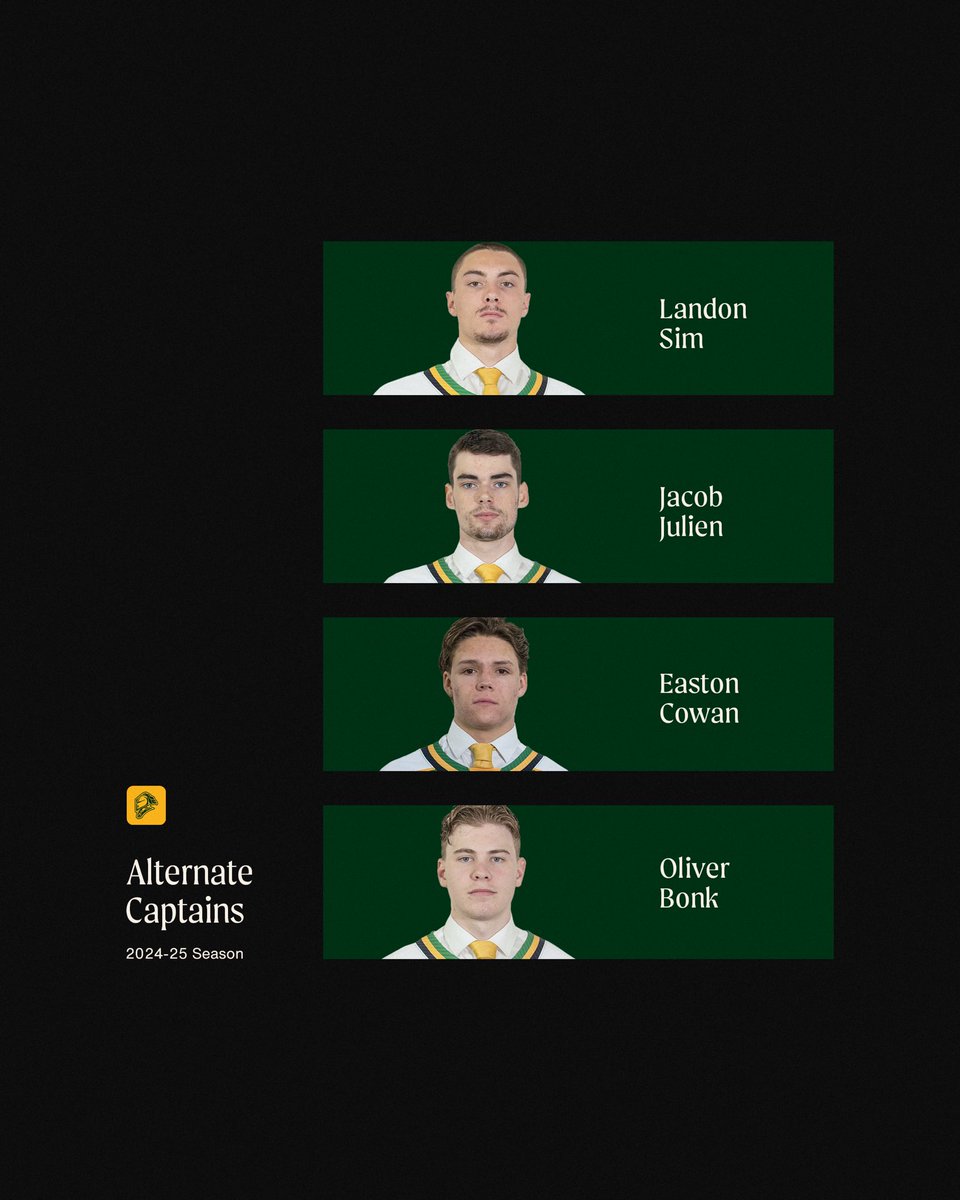 Your alternate captains.

#GoJetsGo | #LeafsForever | #LetsGoFlyers