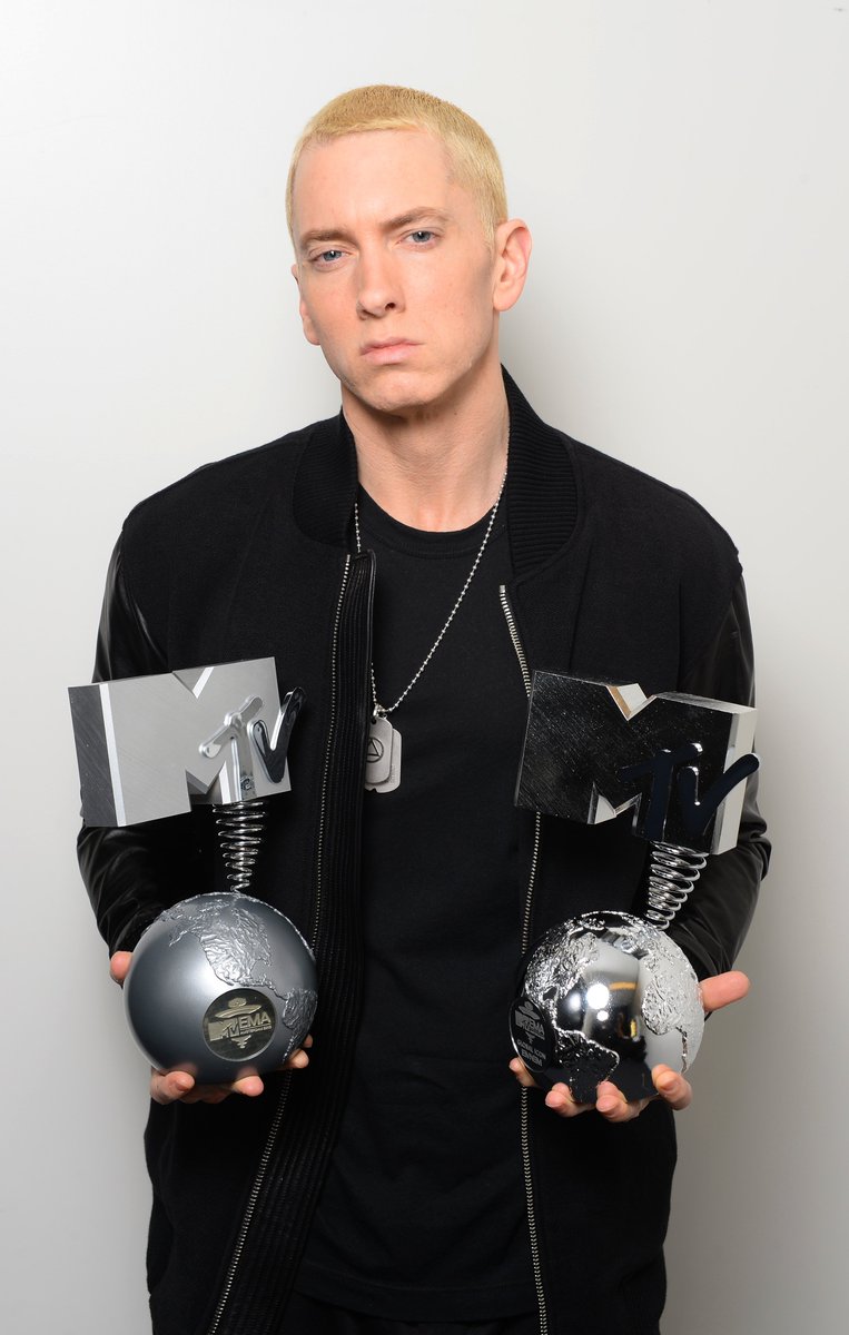 mtvema's tweet photo. It's Shady's birthday, tell a friend 🪄 Happy birthday to our 2024 #MTVEMA nominee, @Eminem! https://t.co/4b1sVKJ7Ng
