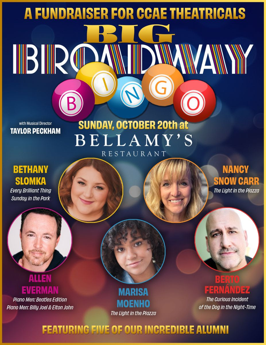 BellamysDining's tweet photo. 🎭 Join us at Bellamy's this Sunday for BIG BROADWAY BINGO! 🎶 Enjoy 75 toe-tapping tunes with CCAE Theatricals alumni. Support the arts and grab your tickets now for a magical night! 🌟  BOOK NOW: https://t.co/yO21Q1xl0R https://t.co/PTXJbbn9Eo