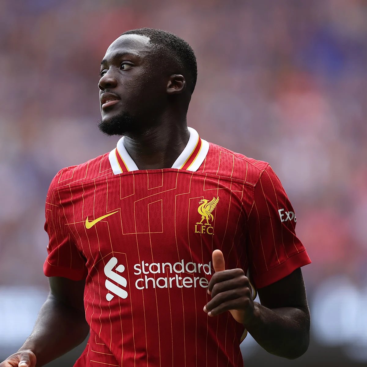_AnfieldPulse's tweet photo. 🚨🇫🇷| Liverpool are making very good progress in negotiations with Ibrahima Konaté.

Salary is almost agreed, just some small details remaining in the deal.

🗞️ [@FabrizioRomano]

#LFC #LFCcontracts https://t.co/L0Q134ikrB