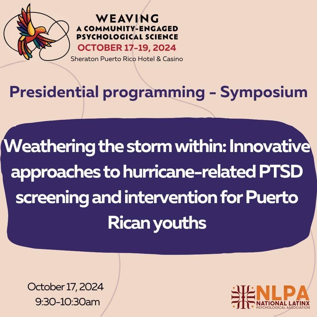 Alejandro L. Vázquez, PhD (@alvazquezphd) on Twitter photo Hoping to see our friend and colleagues at our talk tomorrow <a href="/1NLPA/">NLPA</a>! The symposium will be in Mirama 1 at 9:30am. <a href="/CMNavarroFlores/">Cynthia M. Navarro Flores, PhD (she/her/hers/ella)</a> <a href="/RosauraOrengo/">Rosaura Orengo-Aguayo,PhD</a> <a href="/ReganStewart/">Regan Stewart</a> Hoping to see our friend and colleagues at our talk tomorrow <a href="/1NLPA/">NLPA</a>! The symposium will be in Mirama 1 at 9:30am. <a href="/CMNavarroFlores/">Cynthia M. Navarro Flores, PhD (she/her/hers/ella)</a> <a href="/RosauraOrengo/">Rosaura Orengo-Aguayo,PhD</a> <a href="/ReganStewart/">Regan Stewart</a>