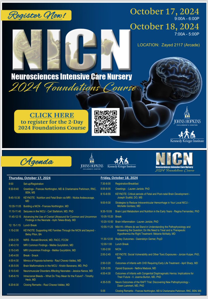 There’s still time to register for this NICN foundations course happening tomorrow. Free to register for in-person or virtual option available. form.123formbuilder.com/6737600/nicn-f…

#neuronicu #neotwitter #nicu