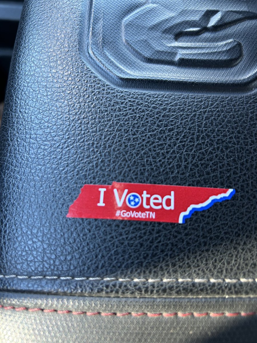 Plus 1 for Donald J. Trump in Tennessee!  #MAGA 🇺🇸🇺🇸🇺🇸