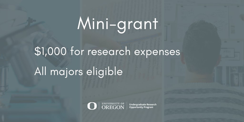 UO Undergraduate Research tweet media