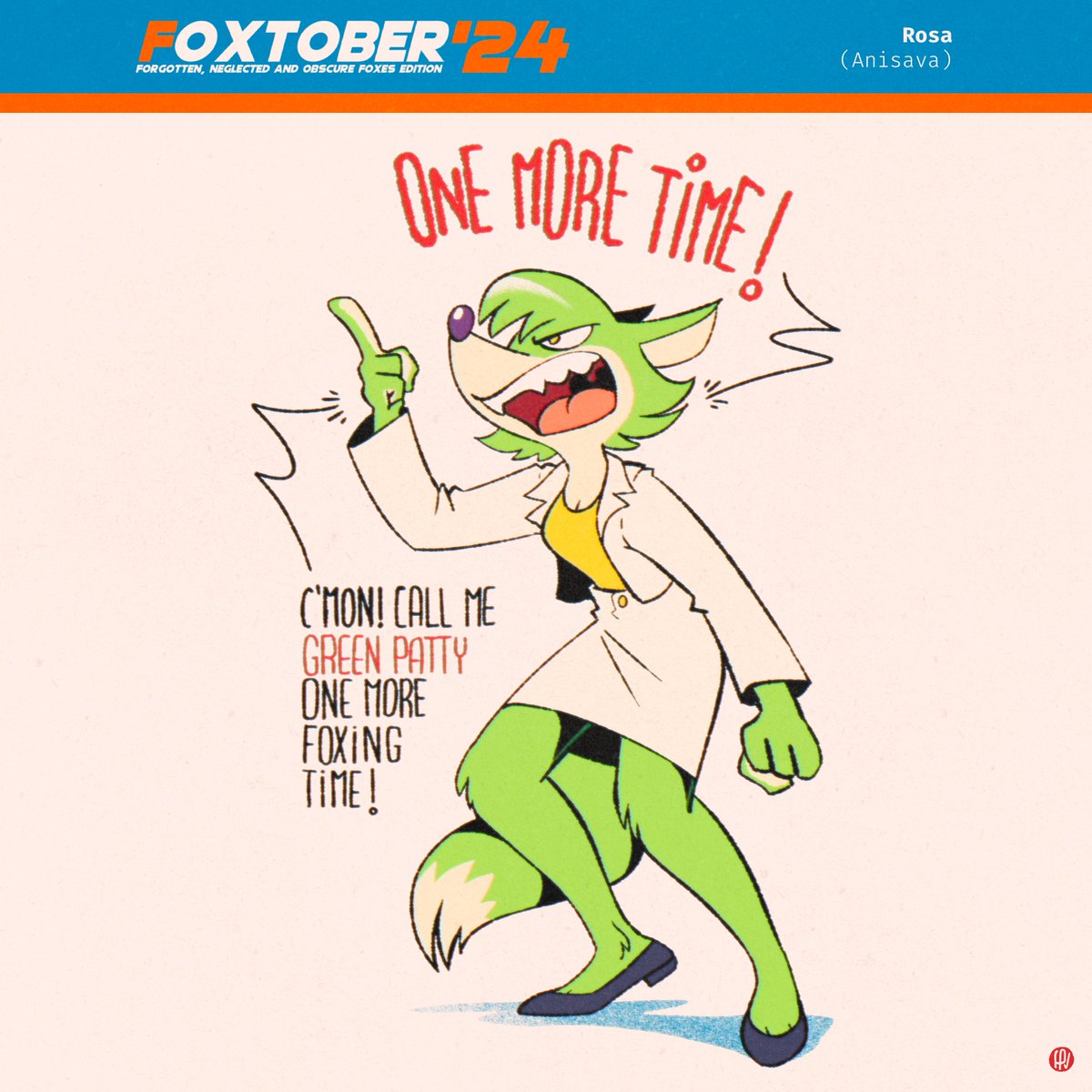 16. Rosa (Anisava) #foxtober24