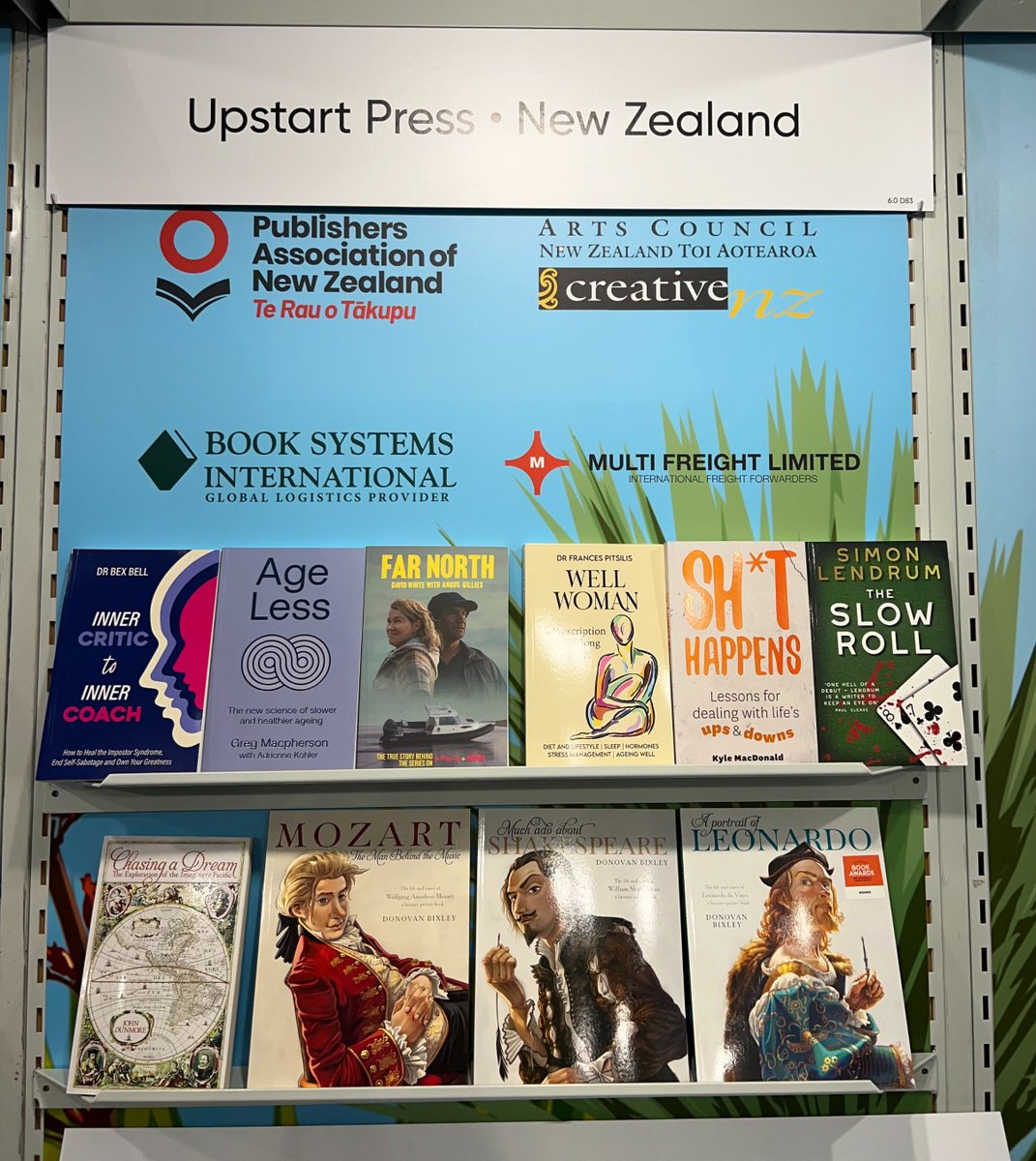 Publishers Association NZ Te Rau o Tākupu (@publishers_nz) on Twitter photo 📚📸 Here are some more photos to enjoy from our Frankfurter Buchmesse stand. These stunning books from Aotearoa New Zealand are looking pretty fine, if we do say so ourselves💖
#fbm24🎉📚 <a href="/HuiaPublishers/">Huia Publishers</a> <a href="/upstartpressnz/">Upstart Press</a> <a href="/CulturalHubb/">CulturalHubbNZ</a> 📚📸 Here are some more photos to enjoy from our Frankfurter Buchmesse stand. These stunning books from Aotearoa New Zealand are looking pretty fine, if we do say so ourselves💖
#fbm24🎉📚 <a href="/HuiaPublishers/">Huia Publishers</a> <a href="/upstartpressnz/">Upstart Press</a> <a href="/CulturalHubb/">CulturalHubbNZ</a>
