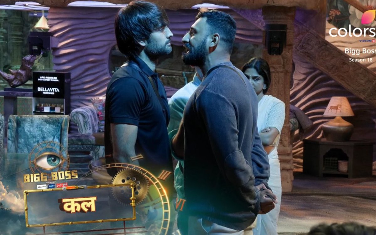 PKYEK_0's tweet photo. This chomu #RajatDalal thinks that he's DON or MAFIA who can threaten anybody. Beta, abhi asli bande se bhidha kidhar hai tu?
Teri sari gundagardi wo nikal dega ek sec mein.
#VivianDsena @VivianDsena01 
#BiggBoss #Biggboss18 @BiggBoss @ColorsTV https://t.co/SW7gkBRM5t