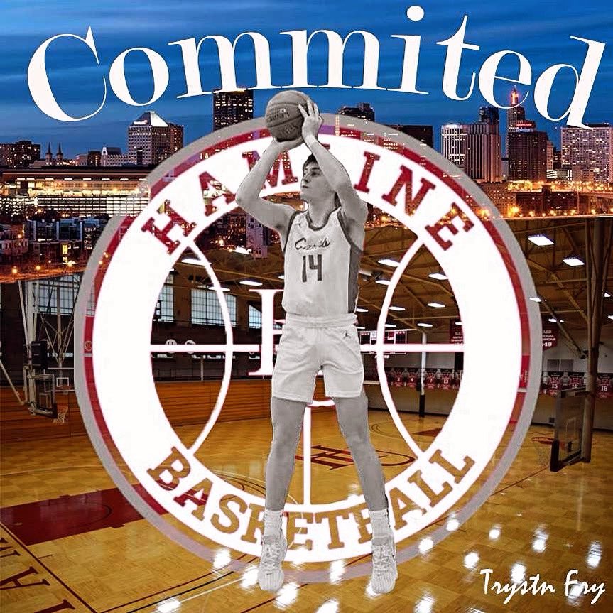 Trystan Fry (@trystan_fry) on Twitter photo I am beyond grateful to be committing to Hamline University. Thank you to all the coaches that have helped me along the way. Special Thanks to the Hamline Staff and lastly my Family. #gopipes
<a href="/coachwock/">Ryan Wockenfus</a>
<a href="/SPHSBasketball/">Sun Prairie East Boys BBall</a>
<a href="/HamlineHoops/">Hamline Hoops</a> I am beyond grateful to be committing to Hamline University. Thank you to all the coaches that have helped me along the way. Special Thanks to the Hamline Staff and lastly my Family. #gopipes
<a href="/coachwock/">Ryan Wockenfus</a>
<a href="/SPHSBasketball/">Sun Prairie East Boys BBall</a>
<a href="/HamlineHoops/">Hamline Hoops</a>