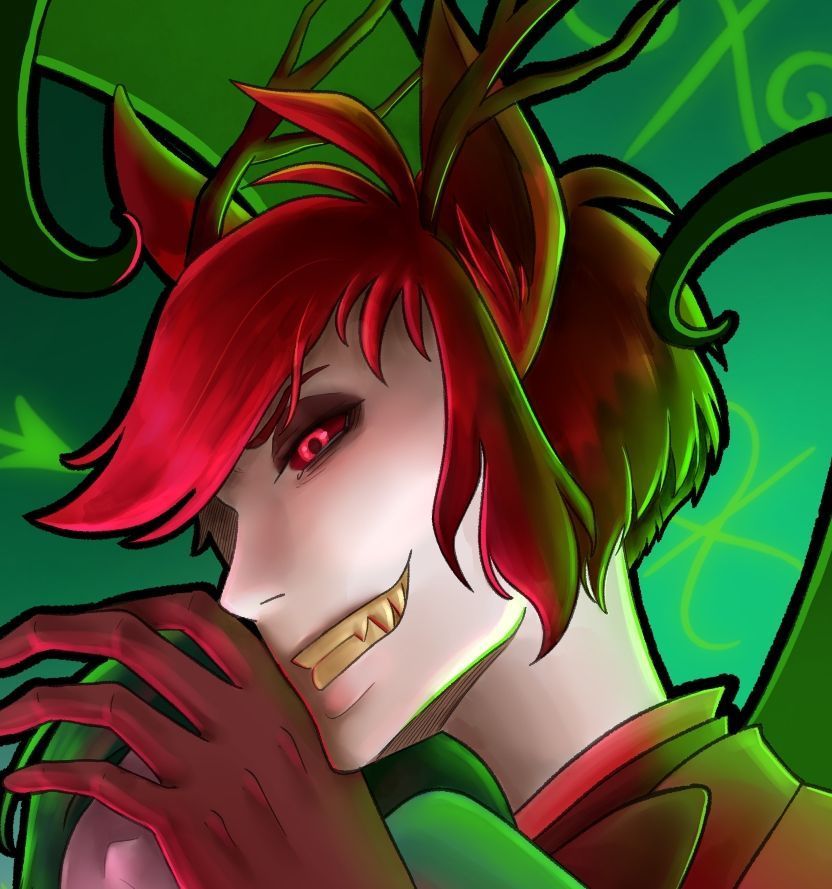 Alastor is about to get another familiar as soon as this lil kitty demon signs that contract 😏 

#Alastor #HazbinHotel #TheRadioDemon #AlastorHazbin #Alastorfanart #HazbinHotelfanart #HazbinHoteloc #notaigenerated #krita