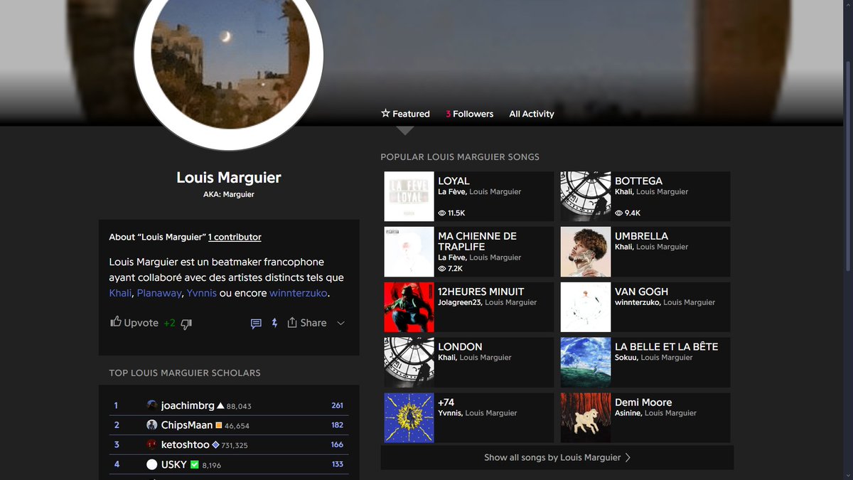 Lefills2Greg's tweet photo. Hormis ses différentes collaborations, ses singles, ep et albums se doivent amplement d'être écoutés https://t.co/mBwkgCCcVH