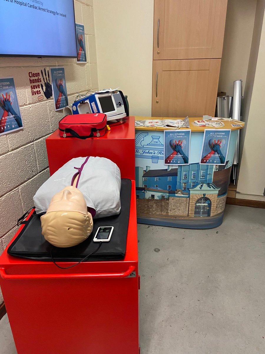 Rachel Kennedy (@rachykennedy) on Twitter photo ❤️Sinead Carroll CNM2 Resus Officer <a href="/StJohnsHospLmk/">St. John's Hospital, Limerick</a> raising awareness for #RestartAHeartDay <a href="/StJohnsHospLmk/">St. John's Hospital, Limerick</a> ❤️
🚨By starting CPR & using an AED you can double a person’s chance of survival.
👐Push hard + fast!
<a href="/EileenH59832517/">Eileen Hayes</a> <a href="/emermartin28/">Emer Martin</a> <a href="/HSEMidWest/">HSE Mid West</a> <a href="/Irishheart_ie/">Irish Heart Foundation</a> ❤️Sinead Carroll CNM2 Resus Officer <a href="/StJohnsHospLmk/">St. John's Hospital, Limerick</a> raising awareness for #RestartAHeartDay <a href="/StJohnsHospLmk/">St. John's Hospital, Limerick</a> ❤️
🚨By starting CPR & using an AED you can double a person’s chance of survival.
👐Push hard + fast!
<a href="/EileenH59832517/">Eileen Hayes</a> <a href="/emermartin28/">Emer Martin</a> <a href="/HSEMidWest/">HSE Mid West</a> <a href="/Irishheart_ie/">Irish Heart Foundation</a>