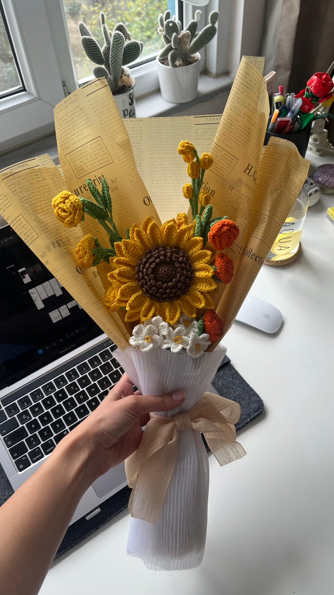 Sanırım gördüğüm en güzel buket olabilir 🫠