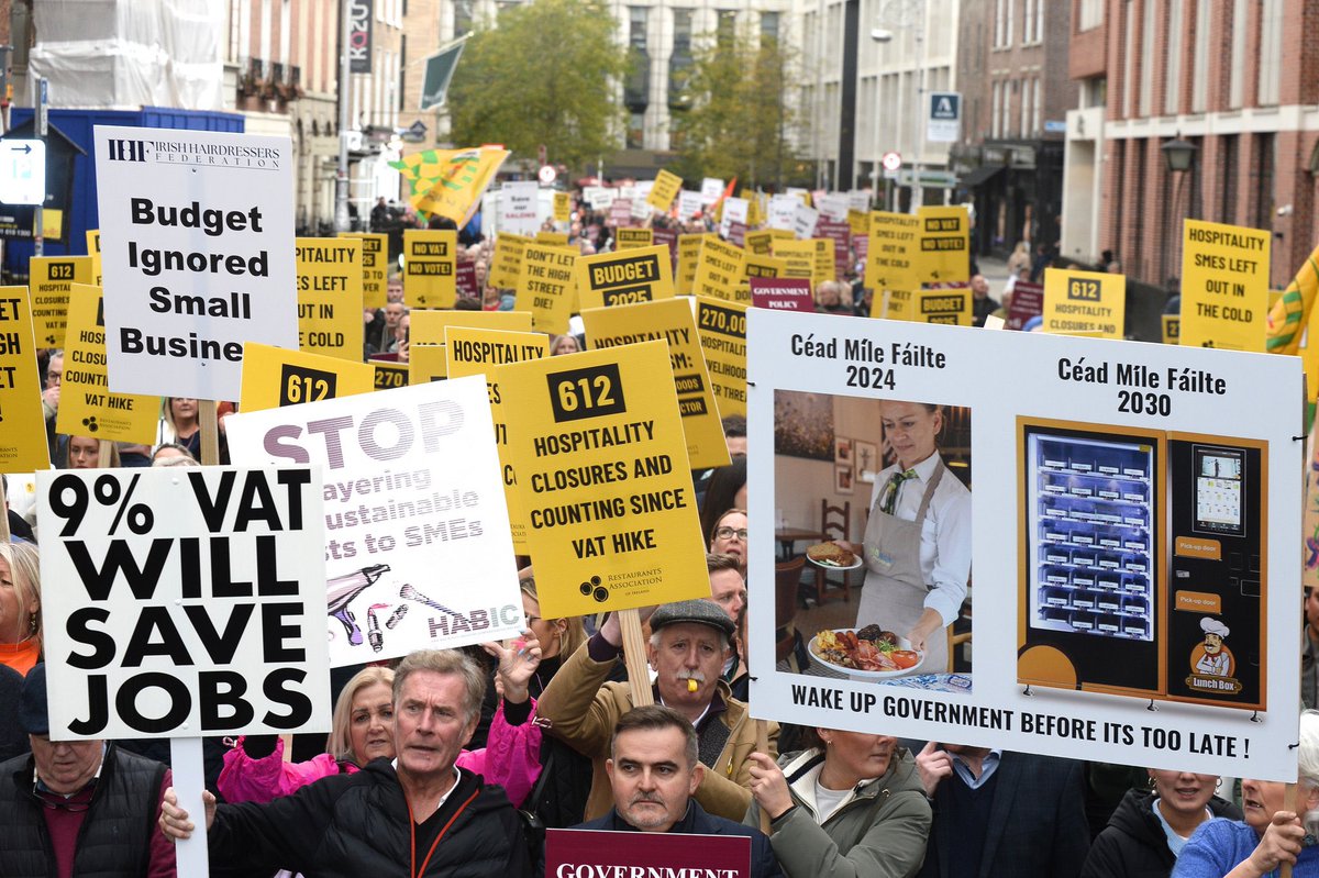 Death by a thousand cuts for small Irish businesses &amp; producers 4 butchers gone. When will this government take action ? Rooney’s Butchers 64 years in business . PK Meats Coolaney 20 years. Our food and brilliant family businesses gone.🥲 <a href="/SimonHarrisTD/">Simon Harris TD</a> <a href="/RAI_ie/">Restaurants Association of Ireland</a> <a href="/isme_ie/">ISME</a>