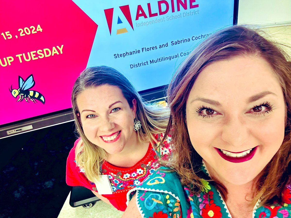 sweetsouthertea's tweet image. Team Up Tuesday 🐝@HoffmanMS_AISD @AldineISD Ts engaged in Strategies to support Linguistic Accommodations 🎯#QSSSA #Words360 #HangingHastags
#AldineImpact @EllevationEd @JeanaMAdams @delgadong94 @Daviseslmatters @slflores77338