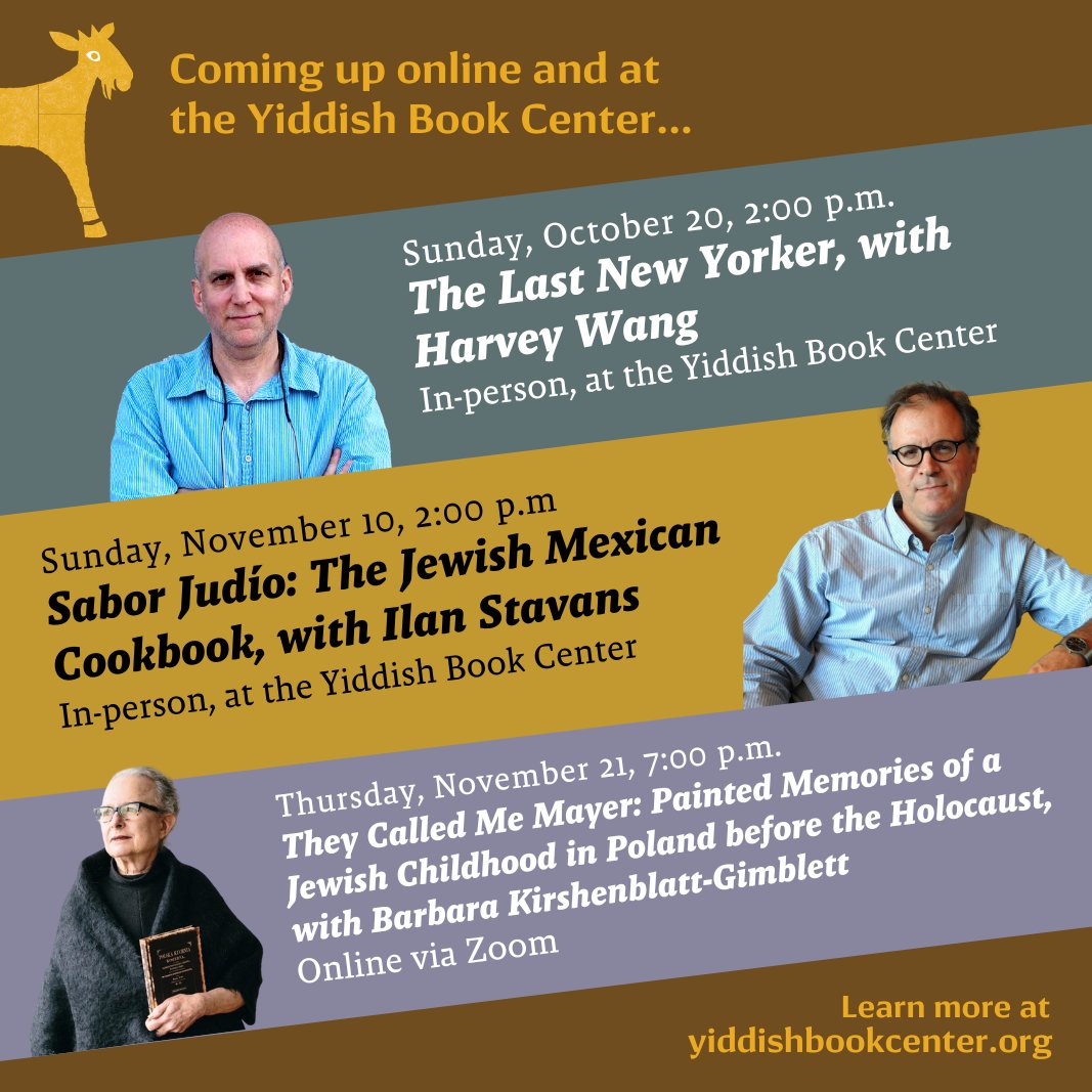Yiddish Book Center (@YiddishBookCtr) / Posts and Replies / X