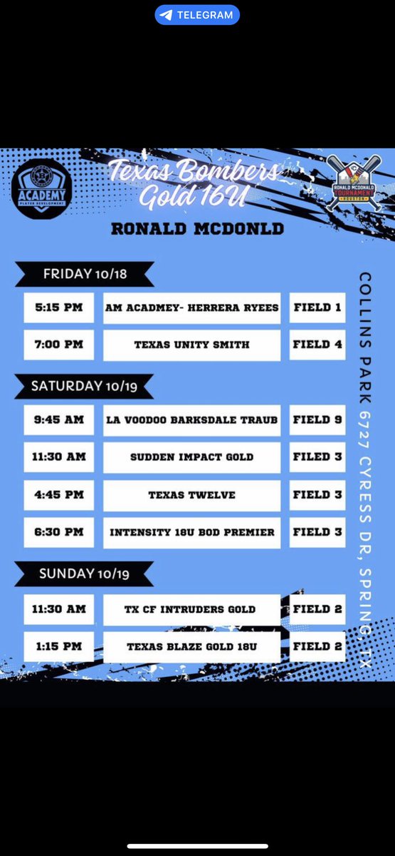 Layla Landry (@laylalandry09) on Twitter photo Can’t wait for this weekend with my team in the Ronald McDonald tournament!!@dale_serie <a href="/bombers_academy/">Bombers Academy</a> Can’t wait for this weekend with my team in the Ronald McDonald tournament!!@dale_serie <a href="/bombers_academy/">Bombers Academy</a>