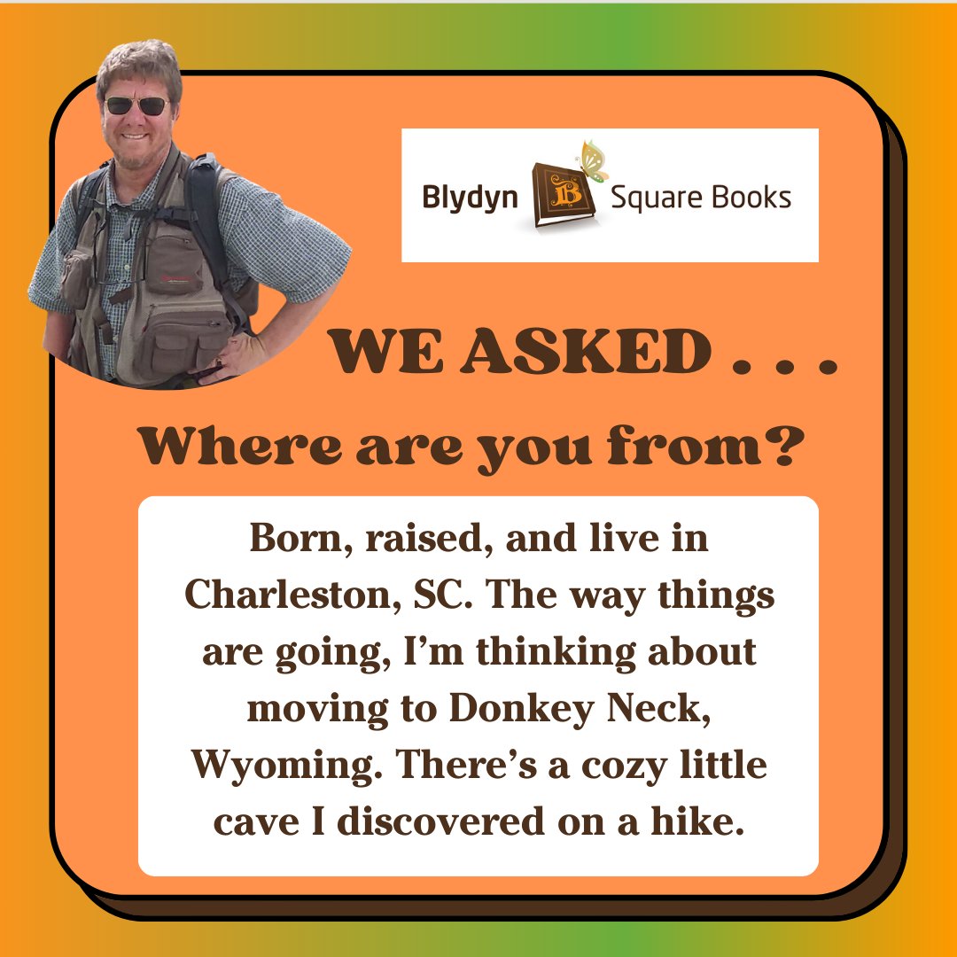 BlydynSquare's tweet photo. This week, we asked author Prioleau Alexander: Where are you from? 
https://t.co/42ICyO2D5X
#BookRecommendation #WritingCommunity #ReadingCommunity #BookReviews #SubmissionProcess #GettingPublished https://t.co/yrkts59Og8