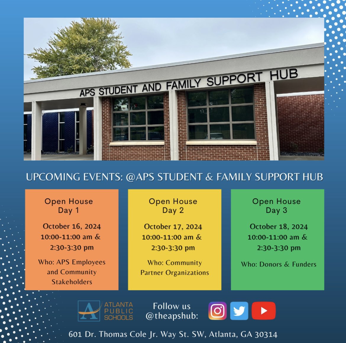 Day 1 of Open Houses done! Come see us tomorrow or Friday!