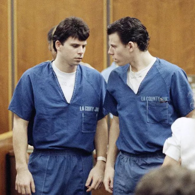 Aunt of the Menendez brothers, sister of their mother Kitty Menendez, demands freedom for the brothers during a press conference:

“Their actions, while tragic, were the desperate response of two boys trying to survive the unspeakable cruelty of their father”