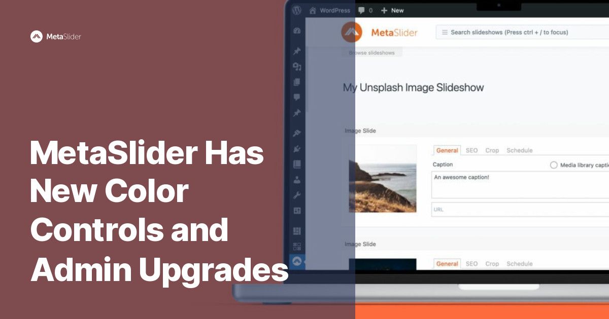 Great new updates for MetaSlider are available now. 🎉 Check out the new color controls and admin upgrades: buff.ly/4hboimG
