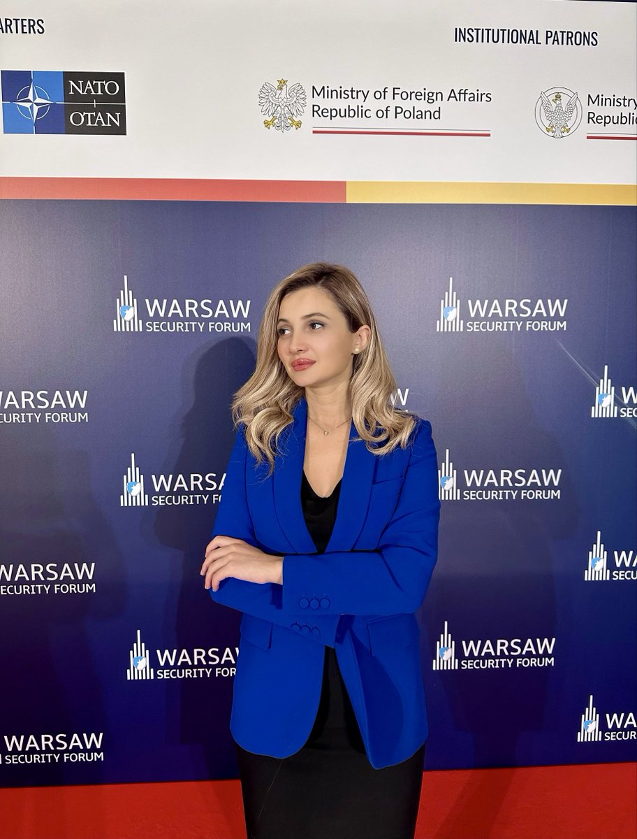 Tsintsadze_a's tweet photo. This year's central theme in #WSF2024🇵🇱, #ThinkingEuropeAnew, provided a framework for rethinking Europe's position in a rapidly evolving global environment, needing a stronger European pillar within NATO. The victory of Ukraine represents a pivotal moment for freedom in Europe🇪🇺 https://t.co/LjU8fRCOMp