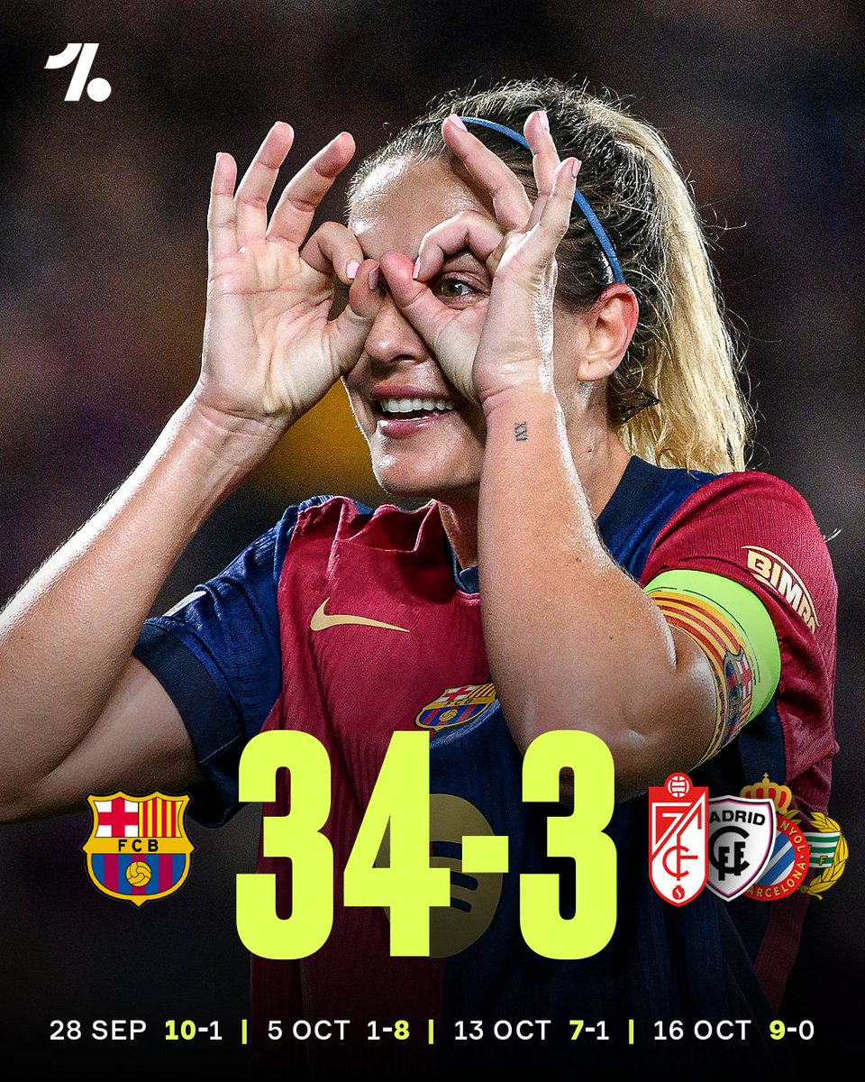 When Barcelona Femení win, they win big 😎