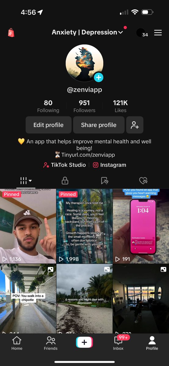 Edzofresh's tweet image. Views ain’t the best but we keep pushing! We gonna get a video to go viral! I’m calling it now 😤 @Zenviapp