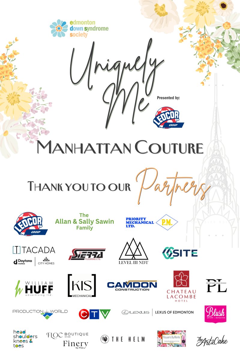 EDSSociety's tweet image. As we share the latest highlights from our Uniquely Me event presented by Ledcor gala last week, we want to express our sincere gratitude to our partners. It has been a pleasure to have you as part of our event, and we eagerly anticipate many more years of collaboration.
#edmo...