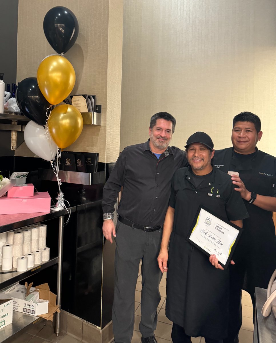 On Saturday, we proudly honored Benito Madera Meza from Stone Creek Noblesville, who was named CRG’s Go the Extra Mile (GEM) award winner for September! 🏆

This award recognizes those who go above and beyond exemplifying CRG's mission and values. Congrats, Benito! 🎉