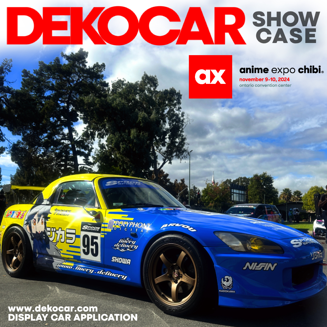 animeexpochibi's tweet photo. 🚗✨ get ready for the DEKOCAR Showcase at #axchibi2024! �� witness anime come to life on wheels with stunning itasha cars, featuring vibrant designs and incredible craftsmanship. want to show off your ride? apply now! https://t.co/n6vWj18Q9I https://t.co/371WKZUcpk