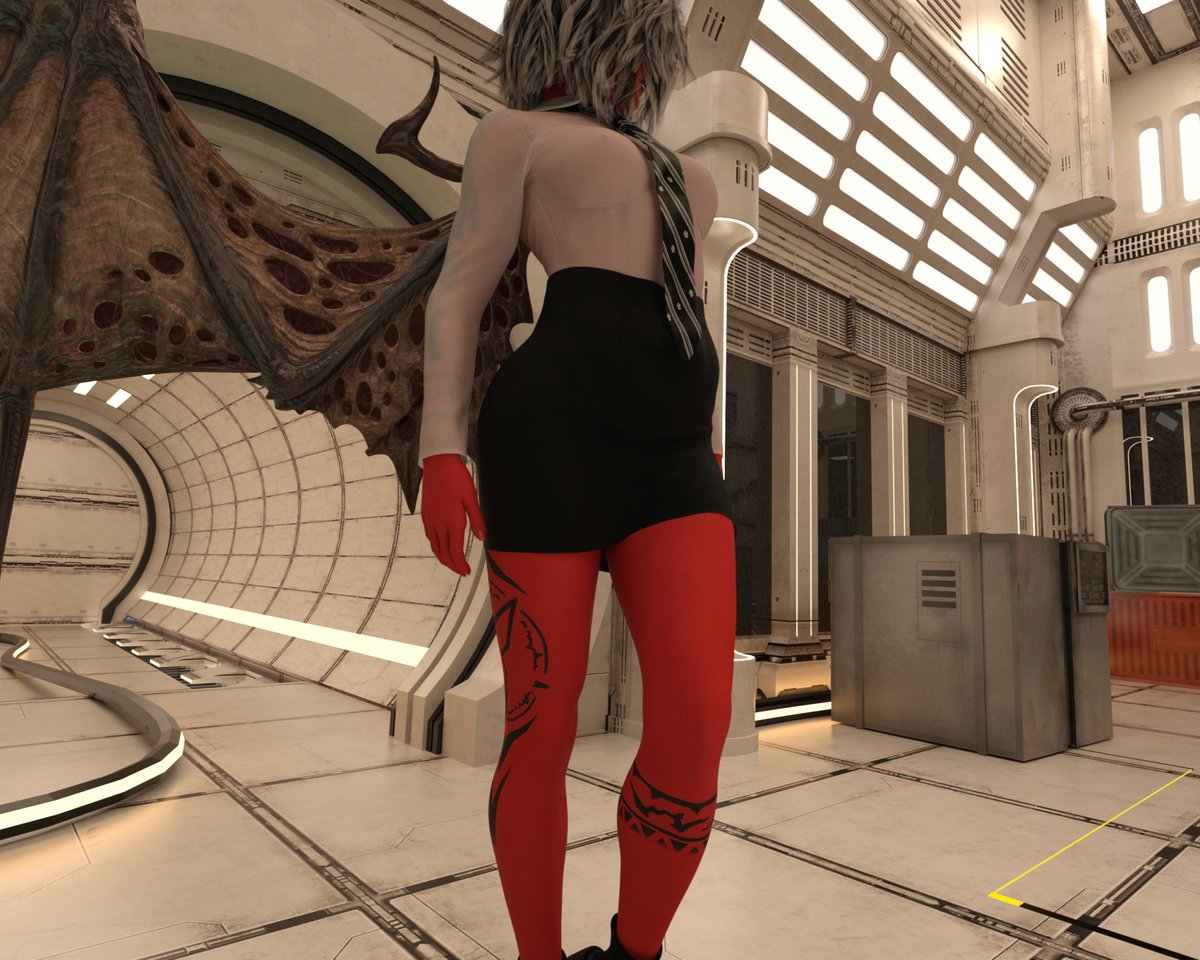 MikeSharpeWritr's tweet photo. This is Shyyla, daughter of Thelrya. She's a demon Lawyer.. she's really good finding stuff in contracts. She's joking said that she's "the devil in the details."
#ProjectWatt #DazStudio #Daz3d #DazStudio #3dart #3drender https://t.co/0llXydG2qQ