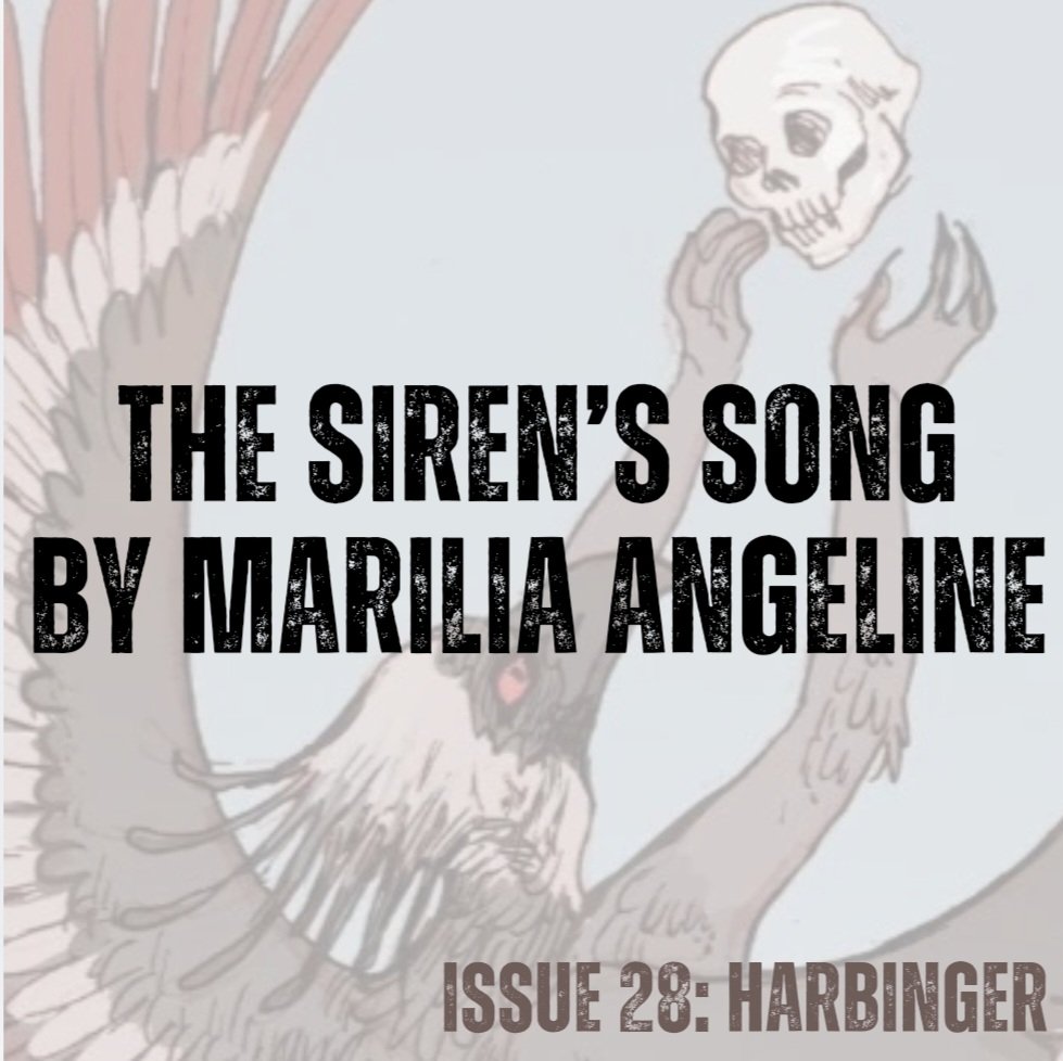 Free to read online today!

ISSUE 28: HARBINGER 
Poem "The Siren’s Song" by Marilia Angeline

apparitionlit.com/the-sirens-son…