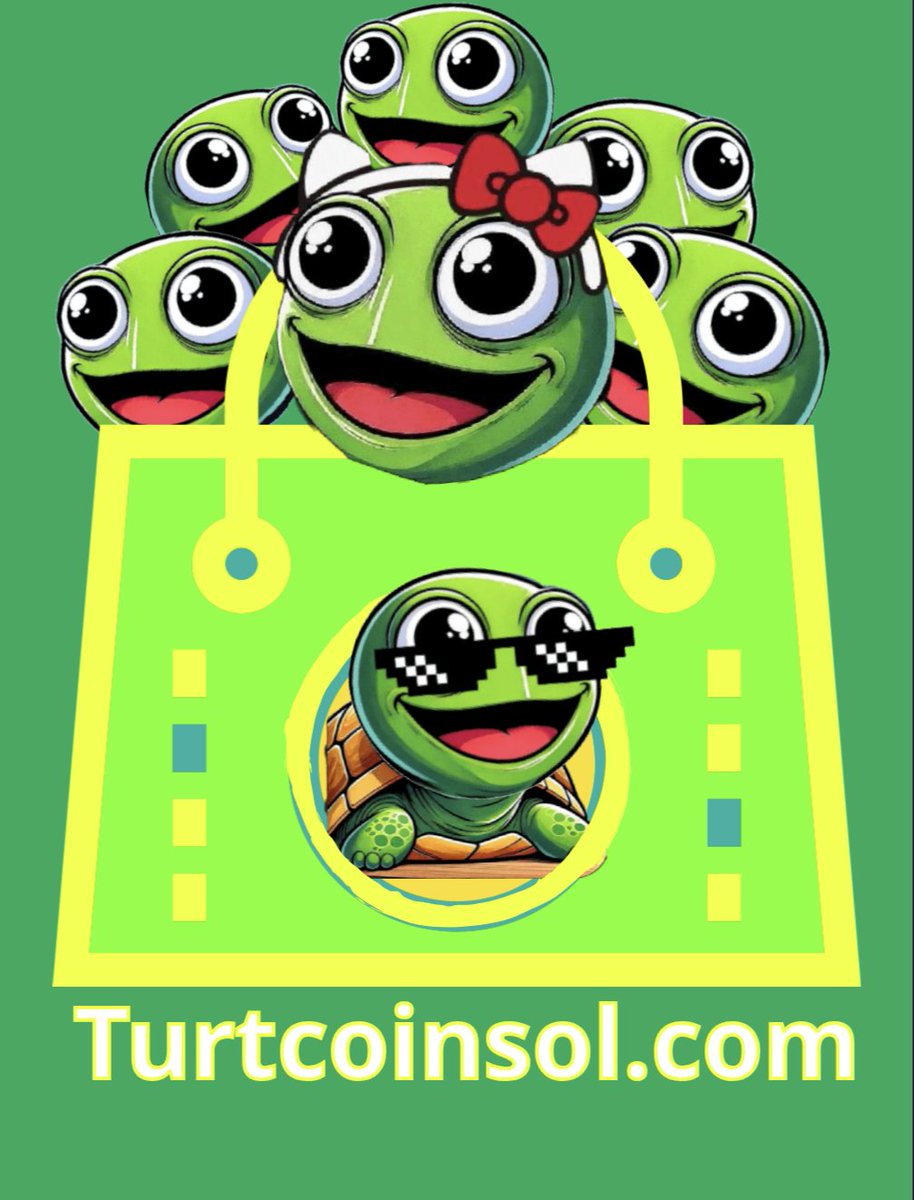 <a href="/digijointz/">Digijointz</a> <a href="/TrickysNFTs/">+Tricky</a> come get you a free $TURT bag cause it just looks so cute in your bag