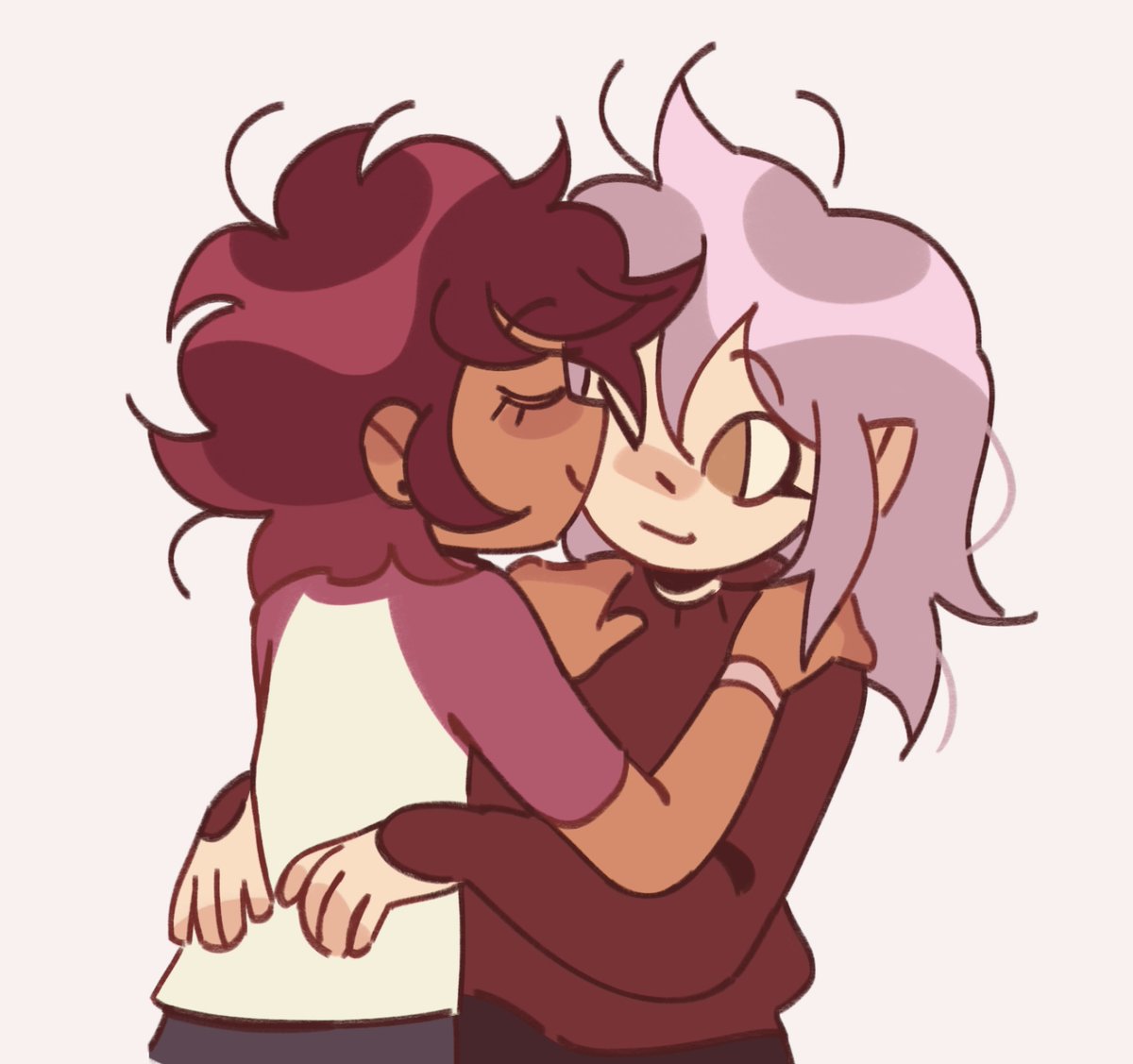 TheLavanderCat's tweet photo. I can never draw amity’s hair consistently sorry https://t.co/lHziZUh5eu