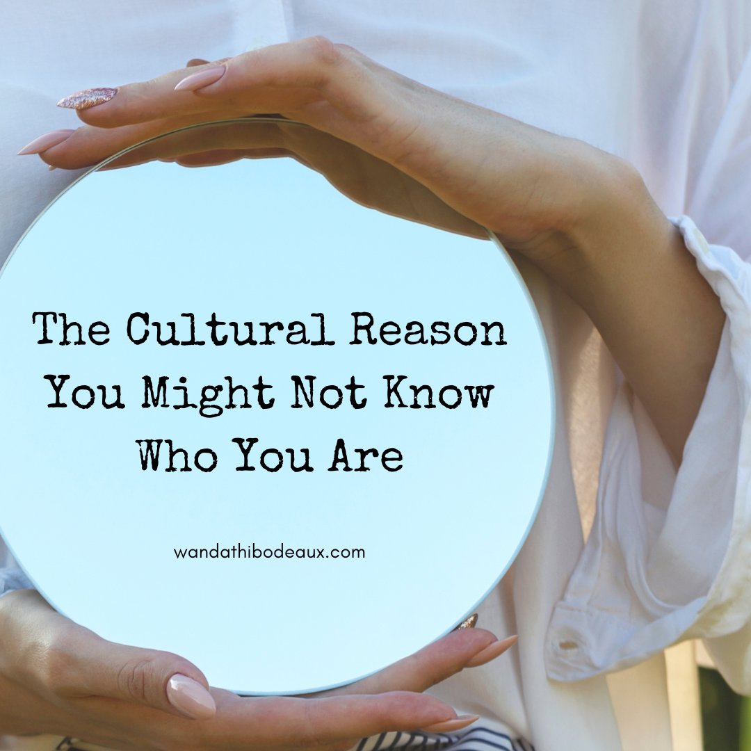 Ever heard of the "looking glass self?" In this paid access essay*, I explain why it's crucial to a sense of identity -- and how our culture says it doesn't matter.

The Cultural Reason You Might Not Know Who You Are
tinyurl.com/yc58zumt

*Register at wandathibodeaux.com.