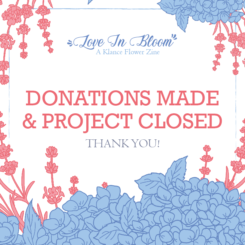 LoveInBloomZine's tweet photo. THE END🌸Project complete

Thanks to everyone who helped making this possible: our contributors, those who bought a commission, all the klancers who got a bundle.
Thanks to you we could donate to "Voices of Children" and "The Bee and Butterfly Habitat Fund".
We did it, thanks❤️🌸 https://t.co/cKQ2DVixaV