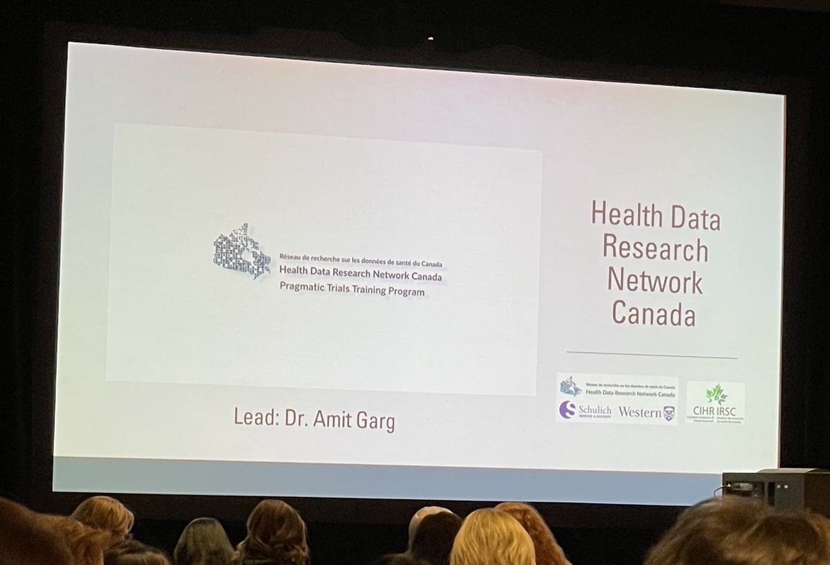 I enjoyed attending the third <a href="/ACTAEC/">Accelerating Clinical Trials Canada</a> meeting in Quebec City last week. <a href="/AmitXGarg/">Amit Garg</a> and the team are expanding capacity for pragmatic trials in Canada through the @HDRN_RRDS Pragmatic Trials Training Program (pragmatictrialstraining.ca) and a Clinical Trial Unit at <a href="/SchulichMedDent/">Schulich WesternU</a>.