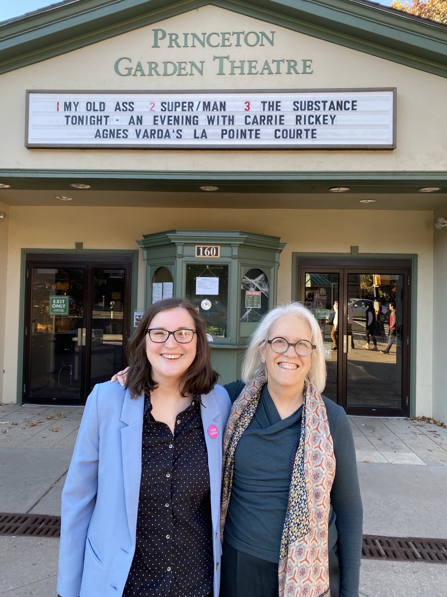 CarrieRickey's tweet image. Meet Julia Mahony and me at Princeton Garden at 7:30 to talk about Varda’s film debut.